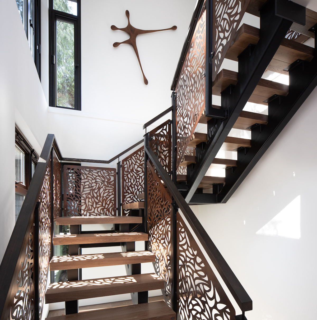 Detailed staircase