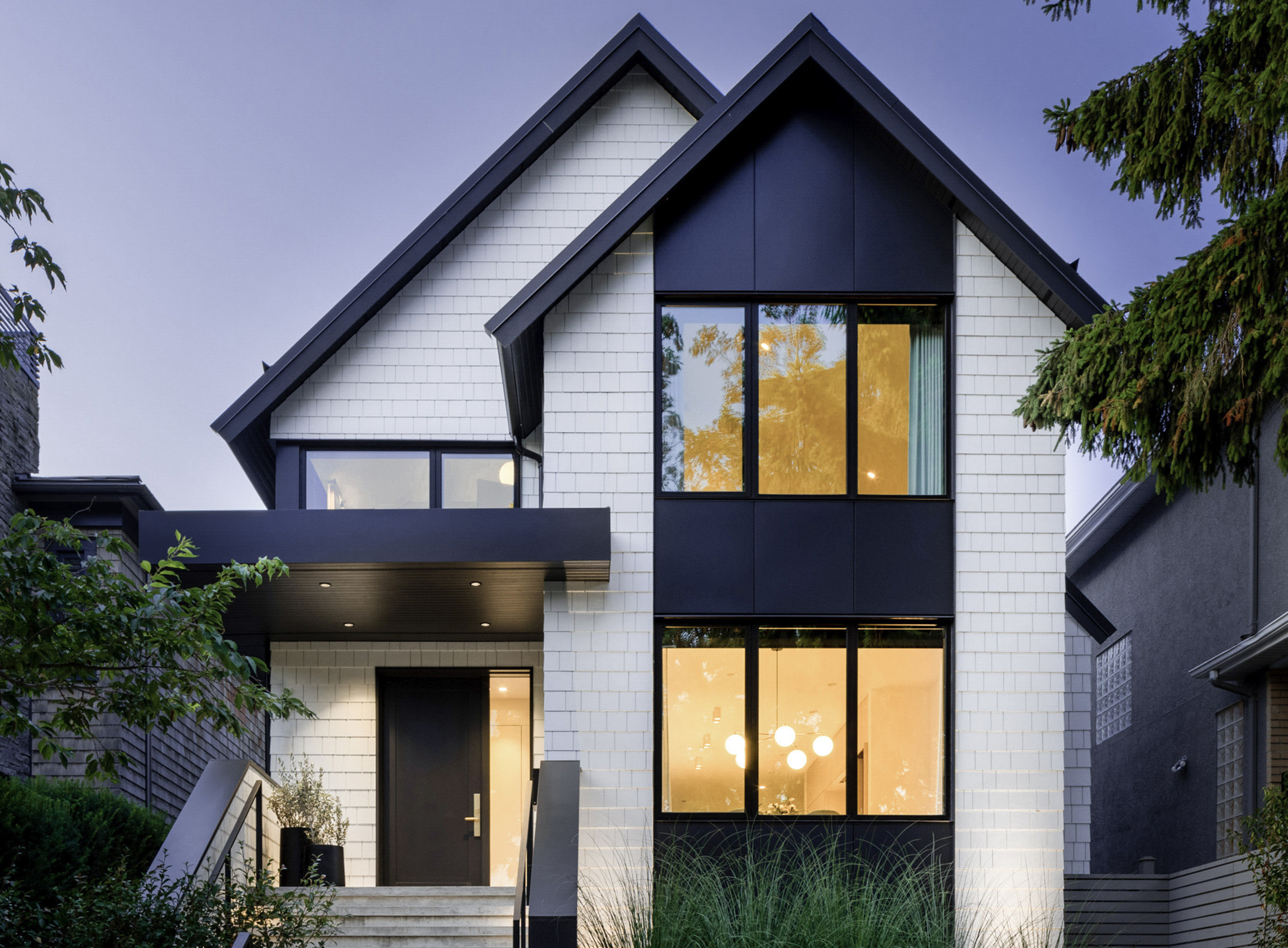 An elegant Net Zero custom home in a family neighbourhood in Vancouver, BC.